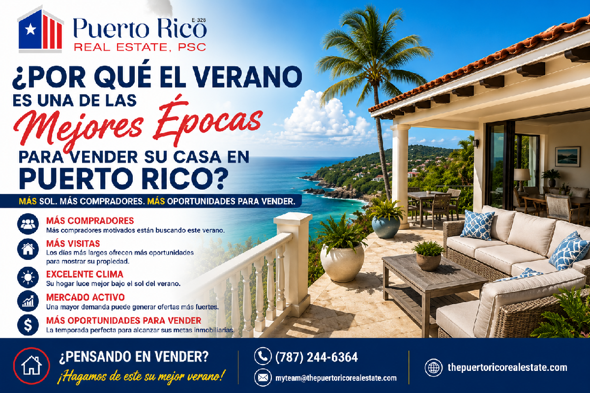 por-que-verano-mejor-epoca-vender-casa-puerto-rico